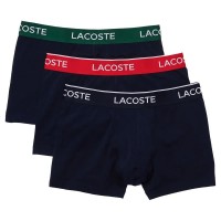 боксерки,мъжко,бельо,lacoste,casual,boxers,3,units,marine,vert,rouge,marine,(blue)