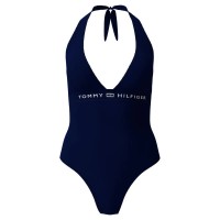 бански,костюм,дамски,бански,костюми,tommy,hilfiger,halter,swimsuit,blue,(desert,sky)