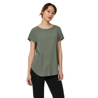 тениска,дамски,тениски,vero,moda,becca,plain,short,sleeve,t,shirt,laurel,wreath,(green)
