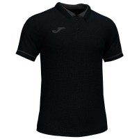 дамски,блузи,с,яка,мъжки,блузи,с,яка,joma,championship,vi,short,sleeve,polo,black,(black,anthracite)