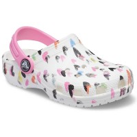 детски,сандали,и,чехли,crocs,classic,heart,print,clogs,white