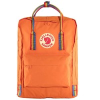 раница,раници,fjällräven,kånken,rainbow,16l,backpack,burnt,orange,rainbow,pattern,(orange)