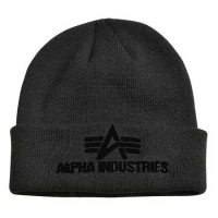 шапка,всички,шапки,alpha,industries,3d,beanie,black,(black)