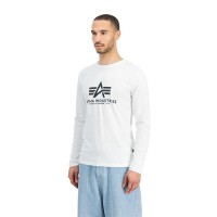 тениска,мъжки,тениски,alpha,industries,basic,long,sleeve,t,shirt,white