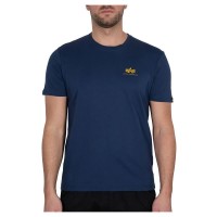тениска,мъжки,тениски,alpha,industries,basic,small,logo,short,sleeve,t,shirt,new,navy,(blue)