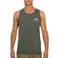 тениска,мъжки,тениски,дамски,тениски,alpha,industries,small,logo,sleeveless,t,shirt,green,(dark,olive)