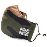 други,аксесоари,herschel,classic,fitted,face,mask,wodland,camo,(green)