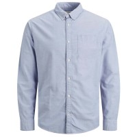 риза,с,дълъг,ръкав,мъжки,ризи,jack,&,jones,oxford,long,sleeve,shirt,cashmere,blue,slim,fit,(blue)