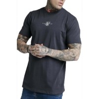 тениска,мъжки,тениски,siksilk,basic,core,short,sleeve,t,shirt,blue,(navy)