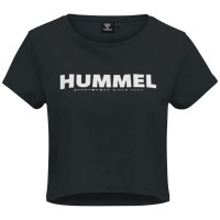 тениска,дамски,тениски,hummel,legacy,cropped,short,sleeve,t,shirt,black,(black)