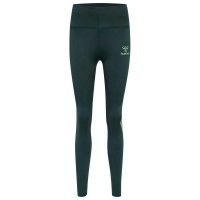 клин,дамски,клинове,дамски,чорапогащи,и,клинове,hummel,paris,high,waist,leggings,darkest,spruce,(green)