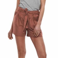къси,панталони,дамски,панталони,only,viva,life,hw,shorts,brown,(apple,butter)