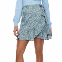 пола,дамски,поли,и,рокли,only,olivia,wrap,skirt,dusk,blue,aop,two,tone,flower,(blue)