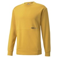блуза,мъжки,пуловери,puma,rad,cal,crew,sweatshirt,mineral,yellow,(yellow)