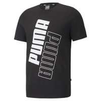 тениска,мъжки,тениски,puma,power,logo,short,sleeve,t,shirt,puma,black,(black)