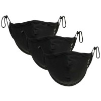 други,аксесоари,hummel,textile,barrier,face,mask,3,units,black,(black)