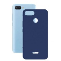 други,аксесоари,contact,xiaomi,redmi,6a,silicone,phone,case,blue