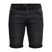 къси,панталони,мъжки,панталони,only,&,sons,ply,regular,sht,pkt,8582,denim,shorts,black,(black,denim)