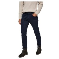 дънки,мъжки,панталони,selected,scott,6155,straight,super,stretch,jeans,blue,black,denim,(blue)