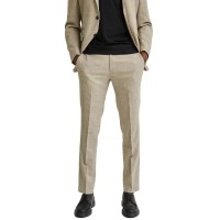 панталони,мъжки,панталони,selected,slim,oasis,pants,sand,(beige)