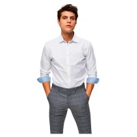 риза,с,дълъг,ръкав,мъжки,ризи,selected,slim,new,mark,long,sleeve,shirt,bright,white,(white)