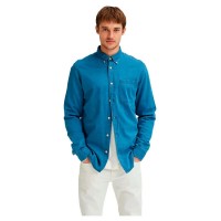 риза,с,дълъг,ръкав,мъжки,ризи,selected,regrick,denim,long,sleeve,shirt,medium,blue,denim,(blue)