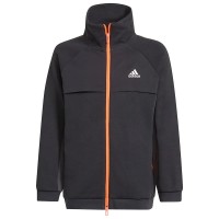 блуза,детски,блузи,adidas,xfg,sweatshirt,black,(black,white)