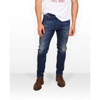 дънки,мъжки,панталони,skull,rider,tappared,distressed,effect,jeans,blue