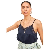 тениска,дамски,тениски,vila,cava,lace,sleeveless,t,shirt,total,eclipse,(blue)