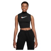 потник,дамски,топове,nike,sportswear,mock,print,sleeveless,top,black,(black)