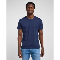 тениска,мъжки,тениски,lee,patch,logo,short,sleeve,t,shirt,blue,(navy)