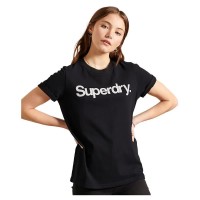 тениска,дамски,тениски,superdry,cl,short,sleeve,t,shirt,black