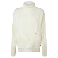 блуза,дамски,пуловери,дамски,плетени,дрехи,pepe,jeans,vivian,sweater,mousse,(white)
