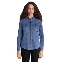 риза,с,дълъг,ръкав,дамски,блузи,дамски,ризи,salsa,jeans,slim,fit,cotton,long,sleeve,shirt,blue,(blue)