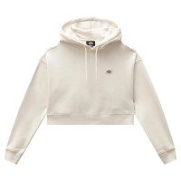 суичър,дамски,блузи,dickies,oakport,cropped,hoodie,ecru,(white)