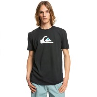 тениска,мъжки,тениски,quiksilver,comp,logo,short,sleeve,t,shirt,black