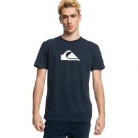 тениска,мъжки,тениски,quiksilver,comp,logo,short,sleeve,t,shirt,navy,blazer