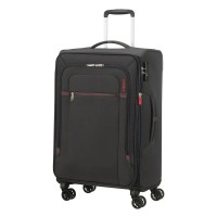 куфари,american,tourister,crosstrack,spinner,67,24,71.5l,trolley,bag,grey,red,(black)