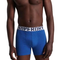боксерки,мъжко,бельо,superdry,dual,logo,boxers,2,units,mazarine,nautical,yellow,(blue)