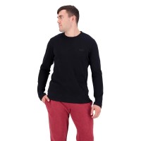 тениска,мъжки,тениски,superdry,vintage,logo,embroidered,long,sleeve,t,shirt,black,(black)