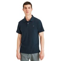 дамски,блузи,с,яка,мъжки,блузи,с,яка,dockers,rib,collar,short,sleeve,polo,blue,(pembroke)