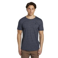 тениска,мъжки,тениски,дамски,тениски,tom,tailor,structured,print,short,sleeve,t,shirt,blue,(sky,captain,blue,non,solid)