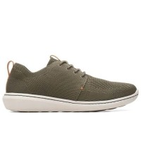 обувки,мъжки,маратонки,дамски,маратонки,clarks,shoes,step,urban,trainers,green,(olive)