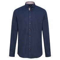 риза,с,дълъг,ръкав,мъжки,ризи,hackett,melange,flannel,multi,long,sleeve,shirt,blue