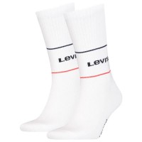 чорапи,мъжки,чорапи,levi´s,®,short,cut,logo,sport,socks,2,pairs,iconic,(white)