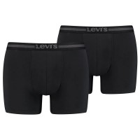 боксерки,мъжко,бельо,levi´s,®,tencel,boxers,2,units,jet,black,(black)