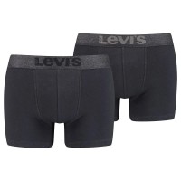 боксерки,мъжко,бельо,levi´s,®,vintage,heather,cotton,boxers,2,units,black
