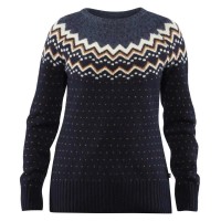 блуза,дамски,пуловери,дамски,плетени,дрехи,fjällräven,Övik,knit,sweater,blue,(dark,navy)