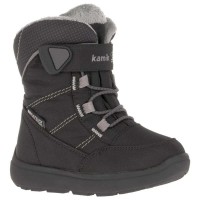 обувки,детски,боти,kamik,stance,2,snow,boots,black,mid,grey,(black)