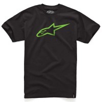 тениска,мъжки,тениски,alpinestars,ageless,classic,short,sleeve,t,shirt,black,(black,green)